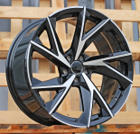 Alu kola Racing Line I5491, 18x8 5x112 ET36, černá + leštění