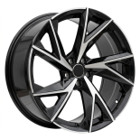 Alu kola Racing Line I5491, 20x9 5x112 ET30, černá + leštění