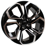 Alu kola Racing Line I5561, 17x7 5x112 ET46, černá + leštění