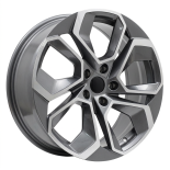 Alu kola Racing Line I5561, 18x8 5x112 ET42, šedivá + leštění