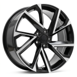 Alu kola Racing Line I5568, 19x8 5x112 ET41, černá + leštění
