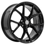 Alu kola Racing Line I5602, 19x8 5x108 ET45, černá lesklá