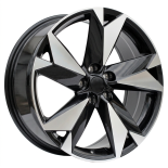 Alu kola Racing Line I5625, 18x7.5 5x112 ET40, černá + leštění