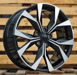 Alu kola Racing Line I5627, 18x7.5 5x105 ET44, černá + leštění