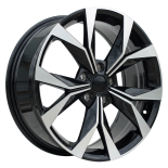 Alu kola Racing Line I5627, 18x7.5 5x114.3 ET45, černá + leštění