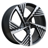 Alu kola Racing Line I5639, 20x9 5x112 ET38, černá matná + leštění
