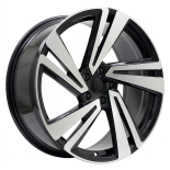 Alu kola Racing Line I5641, 20x9 5x112 ET33, černá + leštění