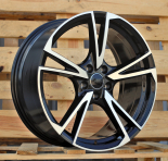 Alu kola Racing Line I5642, 18x8 5x112 ET39, černá + leštění