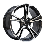 Alu kola Racing Line I5642, 18x8 5x112 ET39, černá + leštění