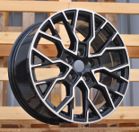 Alu kola Racing Line I5659, 18x8 5x120 ET48, černá + leštění (zátěžová)