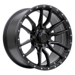 Alu kola Racing Line I6098, 17x9 6x139.7 ET10, černá matná (zátěžová)