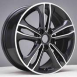 Alu kola Racing Line I7094, 17x7.5 5x112 ET54, šedivá + leštění