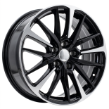 Alu kola Racing Line IN0184, 18x7 5x114.3 ET35, černá + leštění