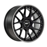 Alu kola Racing Line IN0278, 18x8 5x120 ET34, černá matná + leštěný límec