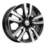 Alu kola Racing Line IN3516F, 17x6 5x114.3 ET50, černá + leštění