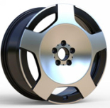 Alu kola Racing Line IN3518F, 19x8 5x112 ET52, černá + leštění (zátěžová)