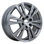 Alu kola Racing Line IN3606F, 17x6.5 6x120 ET50, šedivá (zátěžová)