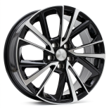 Alu kola Racing Line IN3623F, 18x7 5x114.3 ET35, černá + leštění