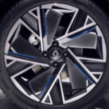 Alu kola Racing Line IN3625F, 17x7 4x100 ET37, černá + leštění