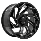 Alu kola Racing Line JT187, 18x9 6x139.7 ET, černá lesklá