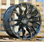 Alu kola Racing Line JT227, 16x8.5 6x139.7 ET, černá lesklá