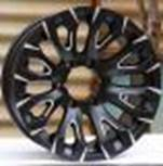 Alu kola Racing Line JT255, 17x9 6x114.3 ET, černá + leštění (zátěžová)