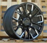 Alu kola Racing Line JT256, 17x9 6x139.7 ET, černá matná