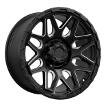 Alu kola Racing Line JT257, 17x9 6x139.7 ET, černá matná