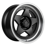 Alu kola Racing Line JT274, 18x9 5x127 ET-12, černá + leštění