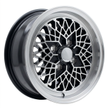 Alu kola Racing Line L1352, 13x5.5 4x100 ET30, černá + leštění