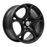 Alu kola Racing Line L1432, 17x7.5 5x110 ET41, černá matná