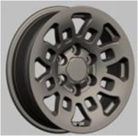 Alu kola Racing Line L1867, 20x9 6x139.7 ET10, černá matná (zátěžová)