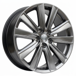Alu kola Racing Line L2080, 19x7.5 5x114.3 ET45, titanová metalíza