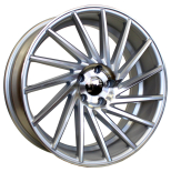 Alu kola Racing Line LU589, 19x8.5 5x120 ET33, stříbrná + leštění