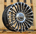 Alu kola Racing Line REW018, 18x8 10x112 ET42, černá + leštění