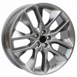 Alu kola Racing Line TL1110, 20x8 5x108 ET52, titanová metalíza