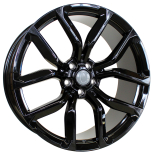 Alu kola Racing Line XE328, 22x9.5 5x120 ET45, černá lesklá (zátěžová)