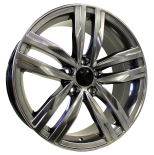 Alu kola Racing Line XFC61, 17x7.5 5x112 ET45, titanová metalíza