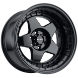 Alu kola Racing Line Y0082, 18x10 6x114.3 ET-38, černá lesklá (zátěžová)