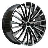 Alu kola Racing Line Y1118, 20x8 5x114.3 ET40, černá + leštění