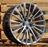 Alu kola Racing Line Y1118, 21x8 5x114.3 ET40, titanová metalíza (zátěžová)
