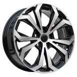 Alu kola Racing Line Y1133, 18x7 5x114.3 ET35, černá + leštění