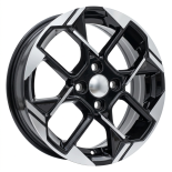 Alu kola Racing Line Y1184, 14x5.5 4x100 ET40, černá + leštění