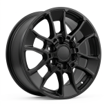 Alu kola Racing Line Y1202, 18x8 6x139.7 ET50, černá matná (zátěžová)