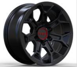 Alu kola Racing Line Y1203, 17x8 6x139.7 ET5, černá matná (zátěžová)