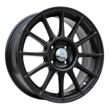Alu kola Racing Line Y1208, 16x6.5 4x98 ET35, černá matná