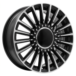 Alu kola Racing Line Y1210, 16x6.5 4x98 ET35, černá + leštění