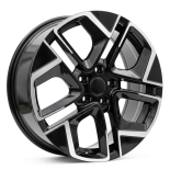Alu kola Racing Line Y1258, 18x7.5 5x112 ET51, černá + leštění
