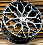 Alu kola Racing Line YF0319, 20x9 5x127 ET40, černá + leštění (zátěžová)