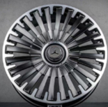 Alu kola Racing Line YF0425, 20x8.5 5x112 ET33, černá + leštění (zátěžová)